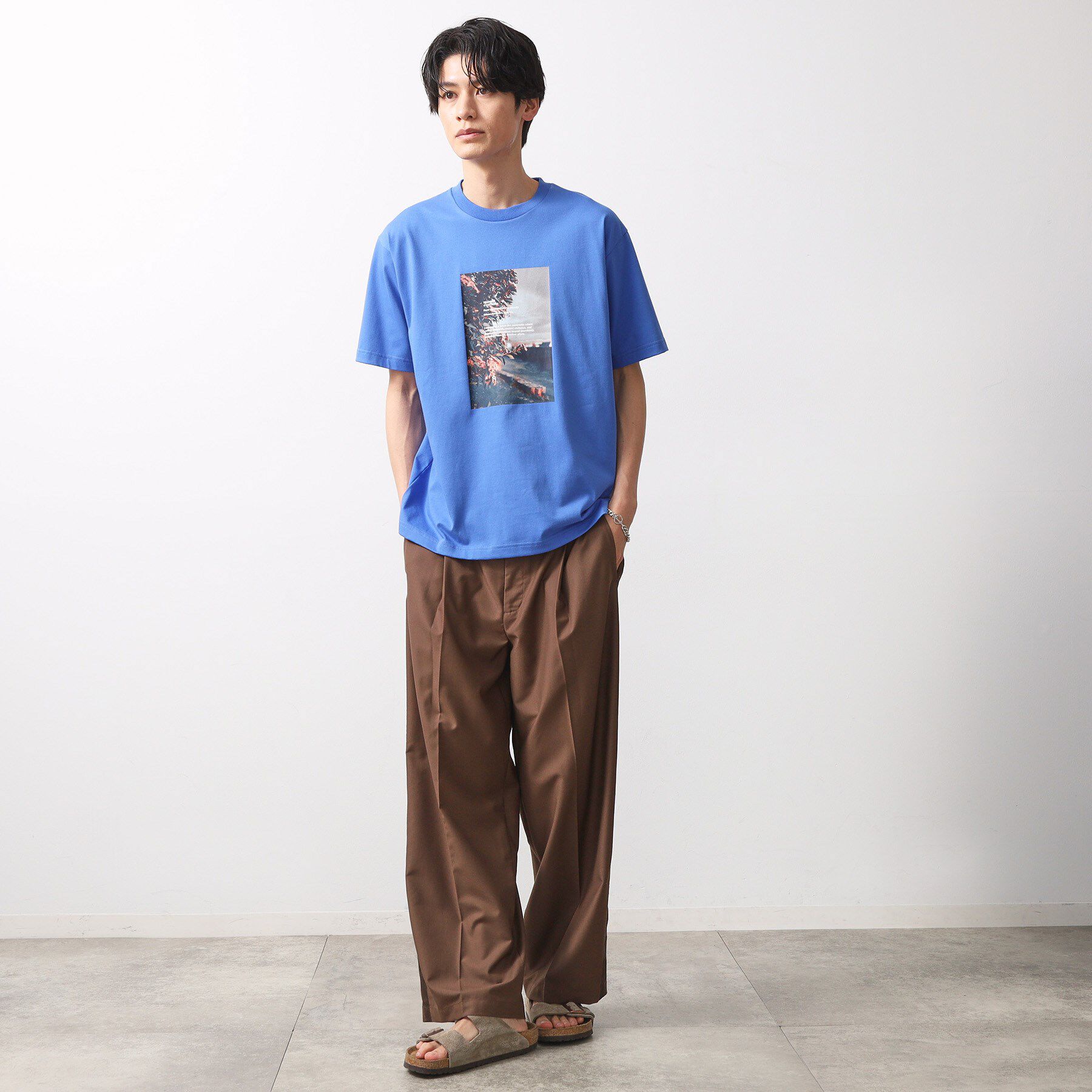 THE SHOP TK「【旅するTシャツ】フォトプリント マシンウォッシャブル／サスティナブル」|Tシャツ・カットソー|