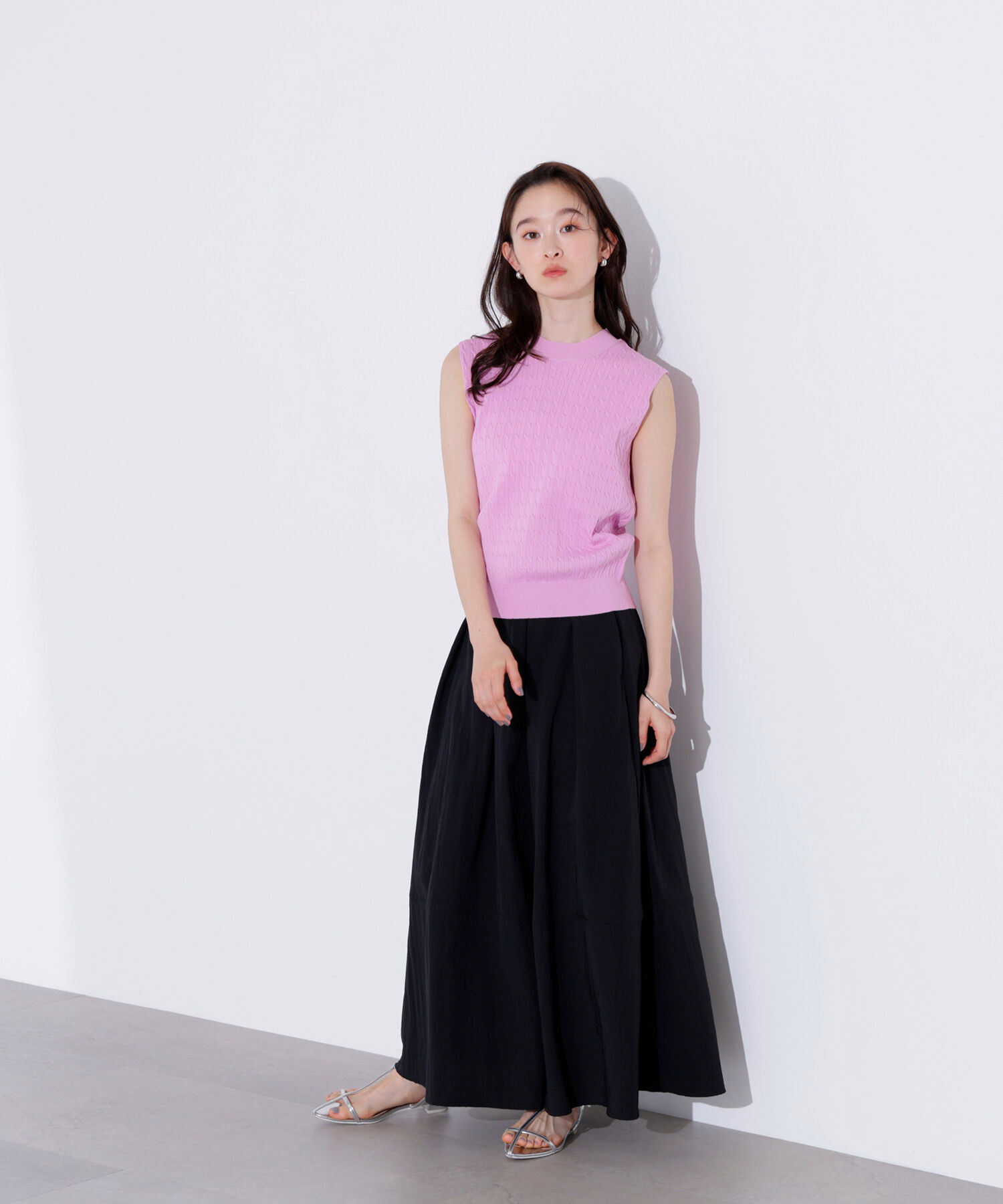  「ボリュームフレアスカート」|スカート|