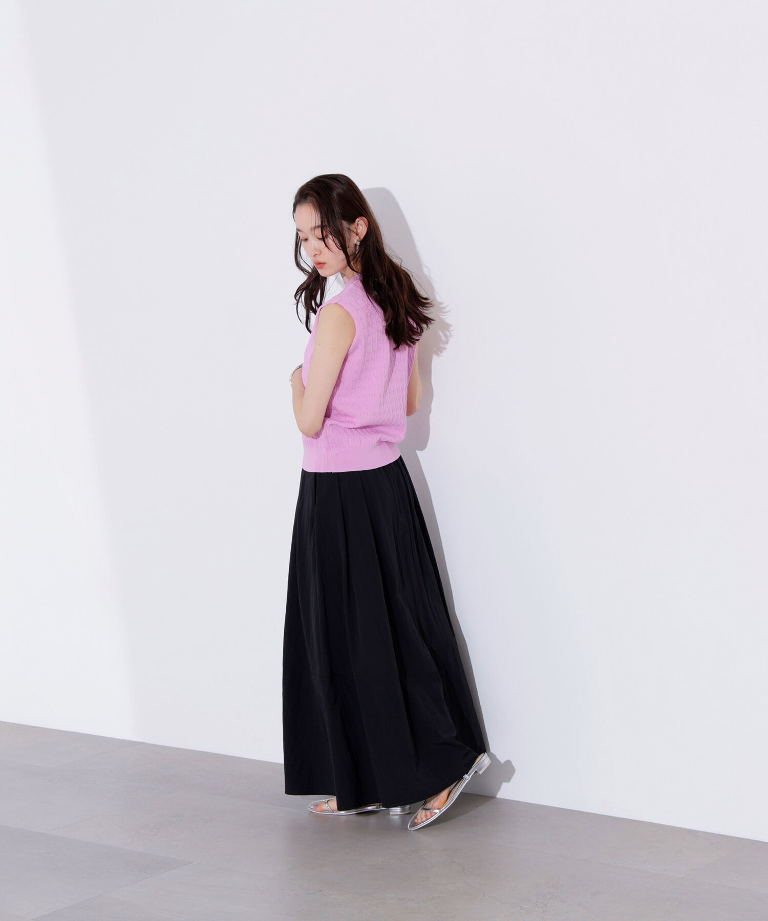  「ボリュームフレアスカート」|スカート|