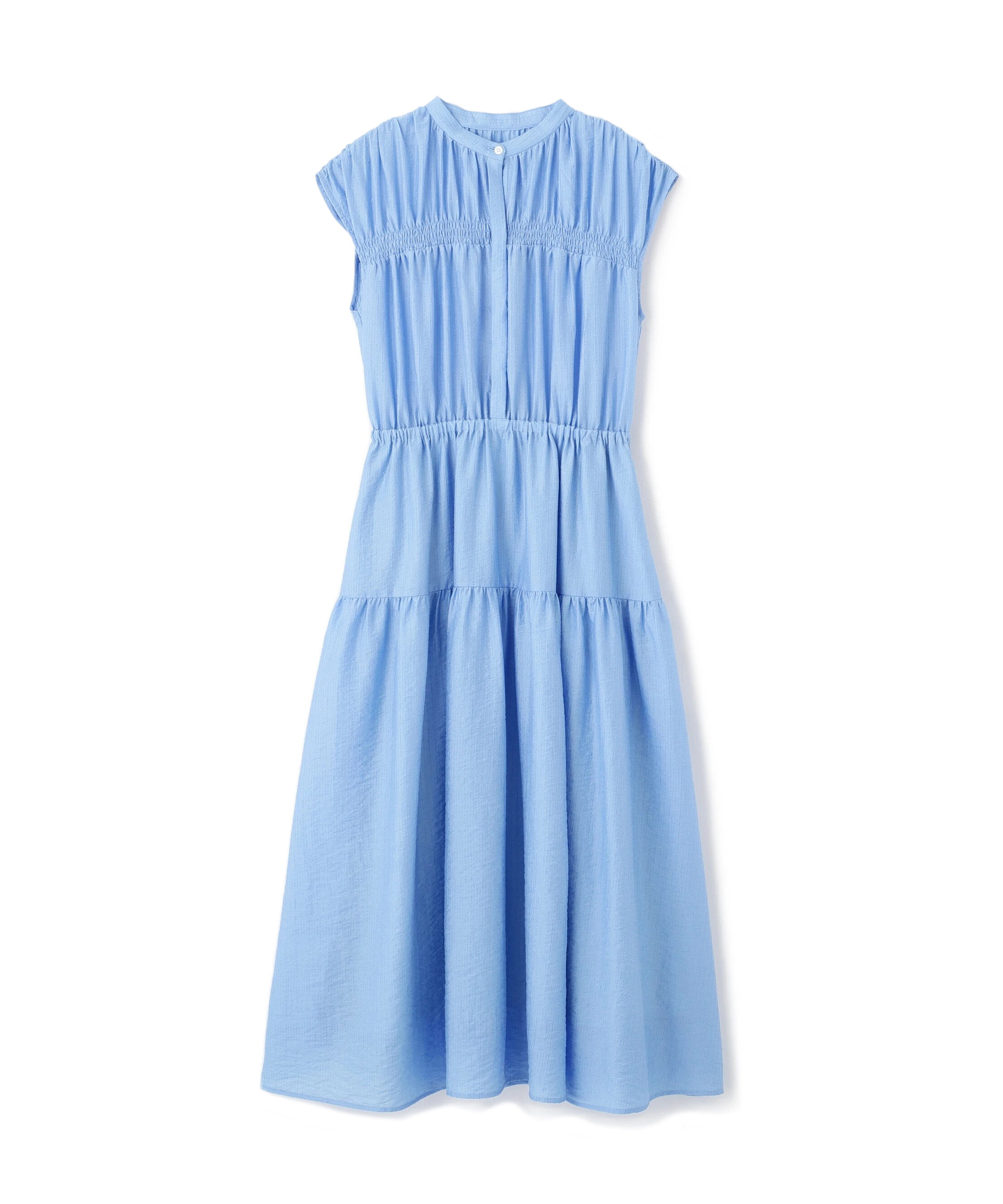  「フレンチスリーブギャザーワンピース」|ワンピース|