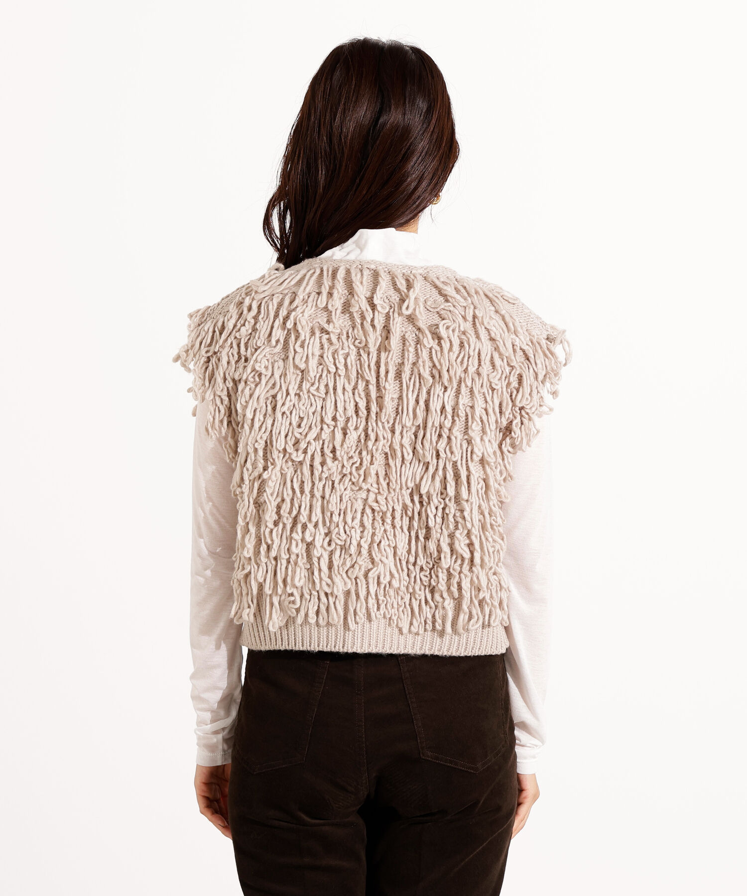  「ループニットベスト」|ニット・セーター|