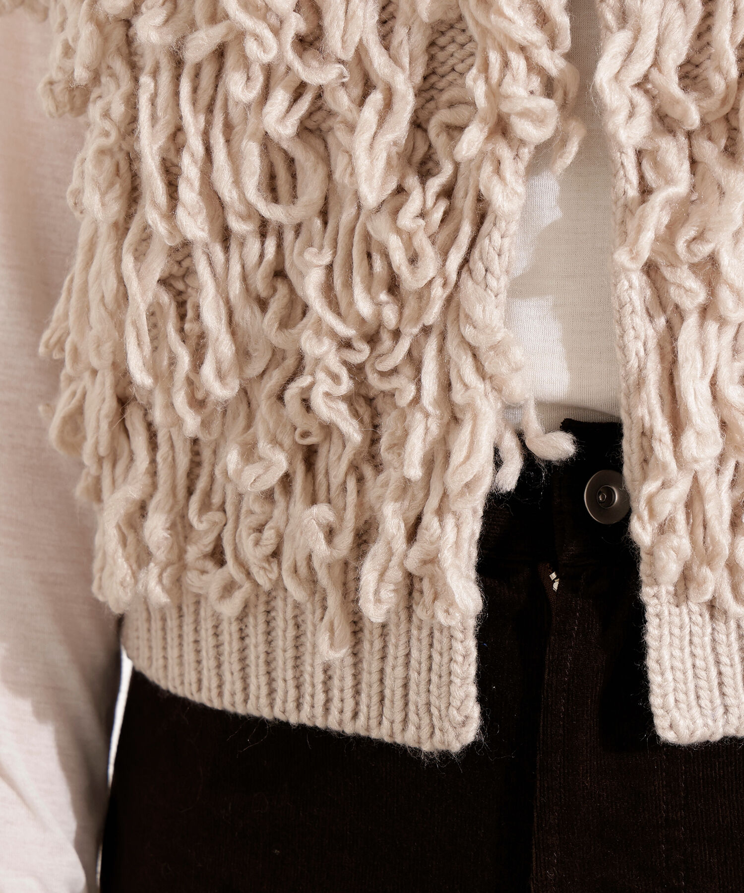  「ループニットベスト」|ニット・セーター|