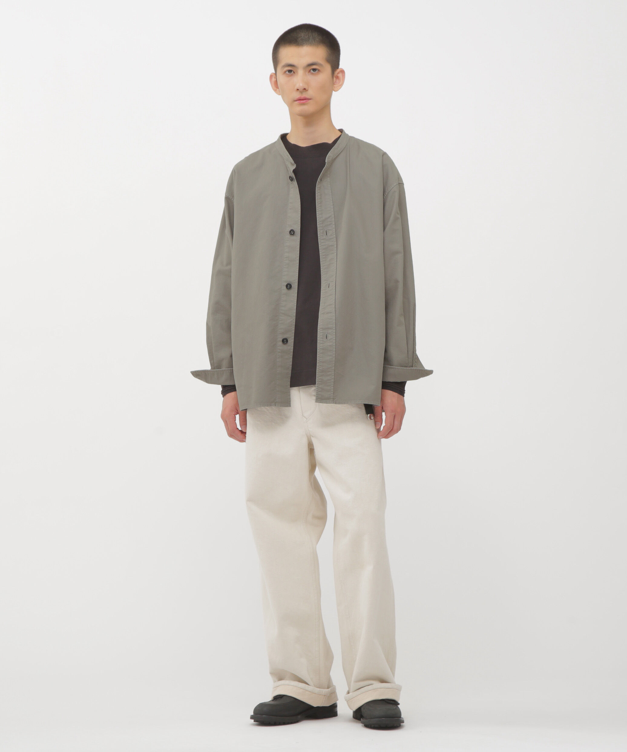 MHL.「SOFT HOPSACK SHIRT」|シャツ・ブラウス|