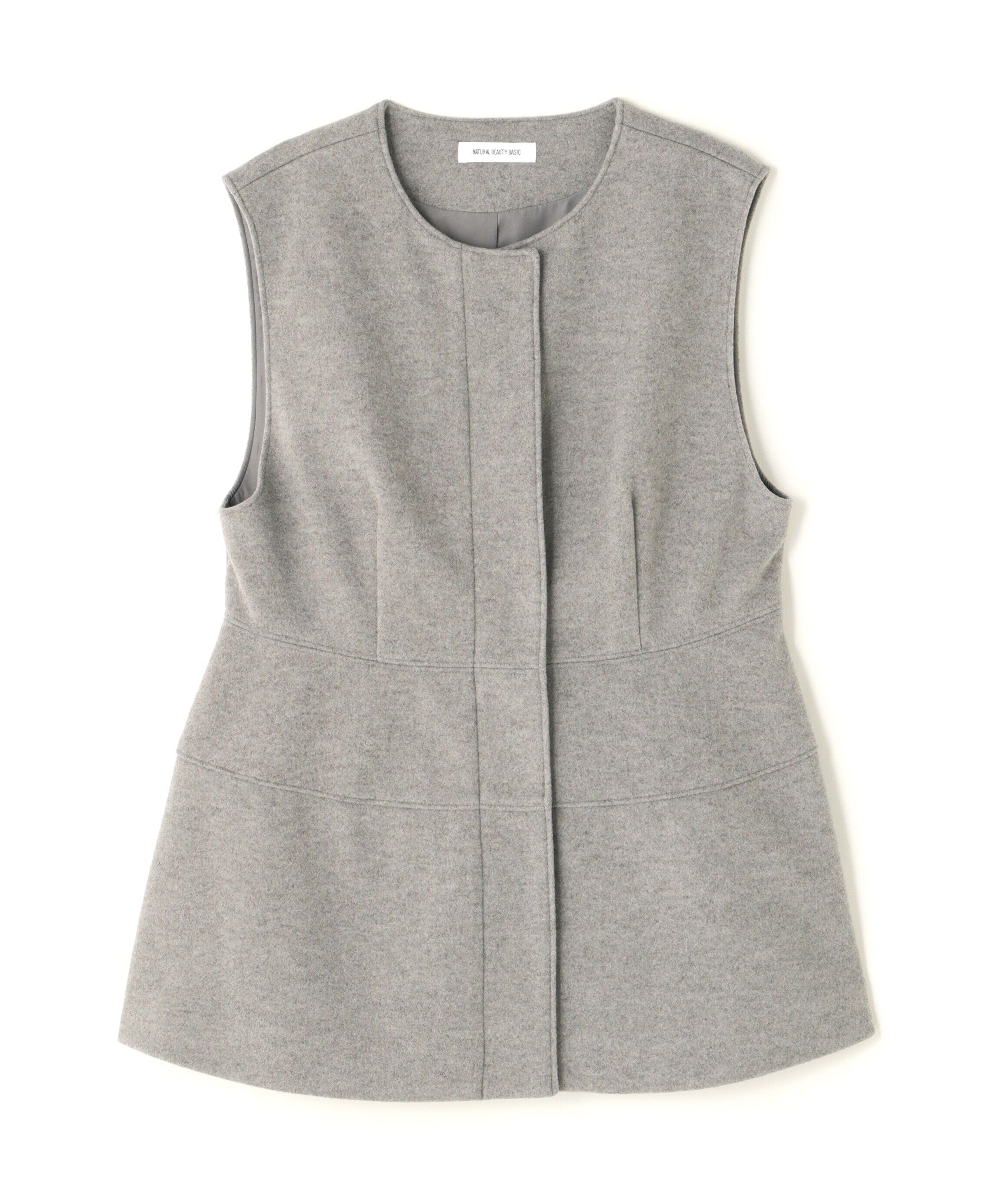  「＜圧縮ジャージーシリーズ＞フォルムジレ　24AW」|ブルゾン・スタジャン|