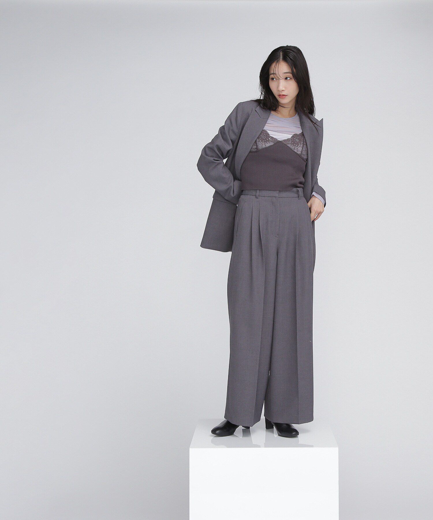  「タックワイドパンツ」|その他|