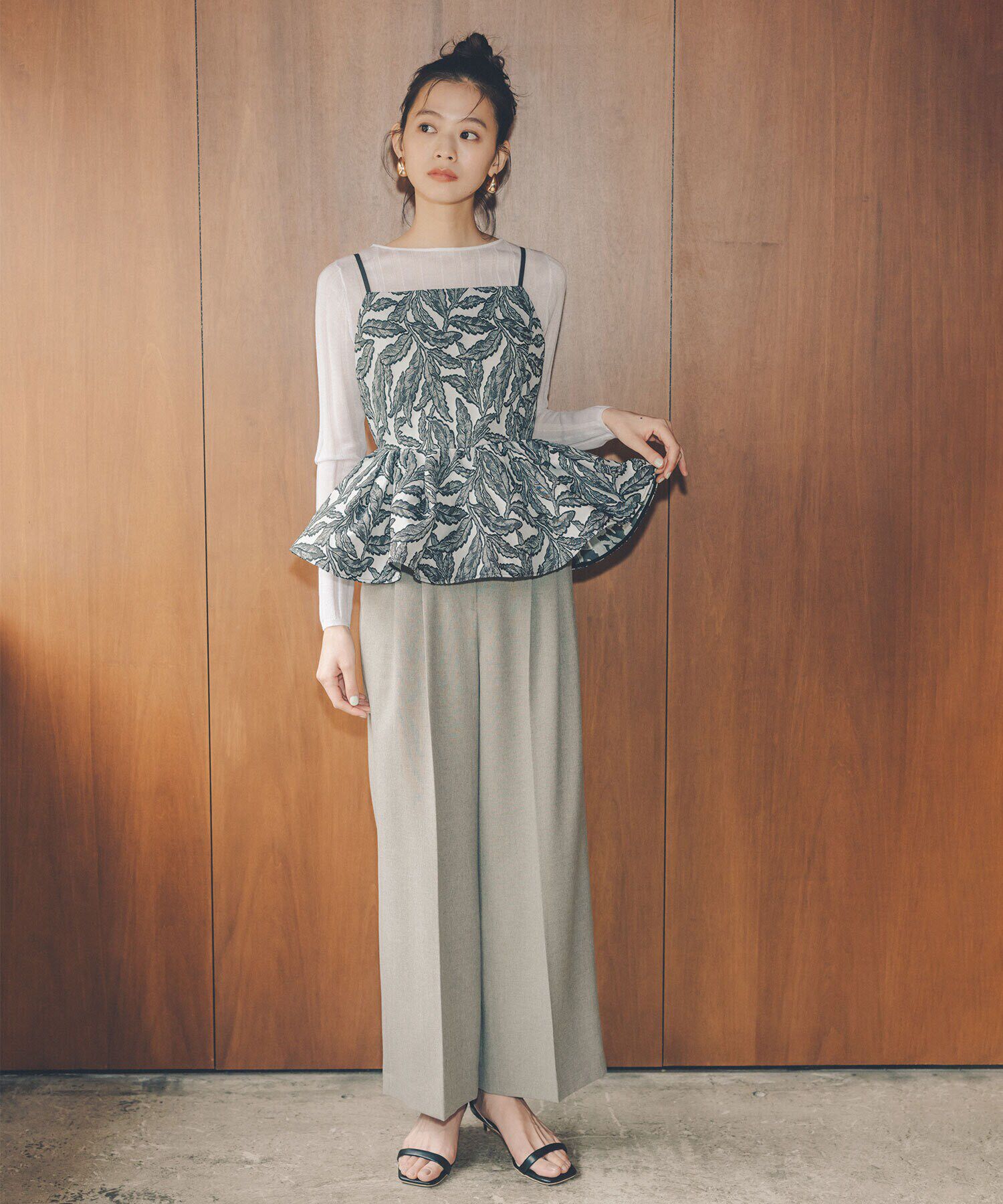  「タックワイドパンツ」|その他|アッシュベー