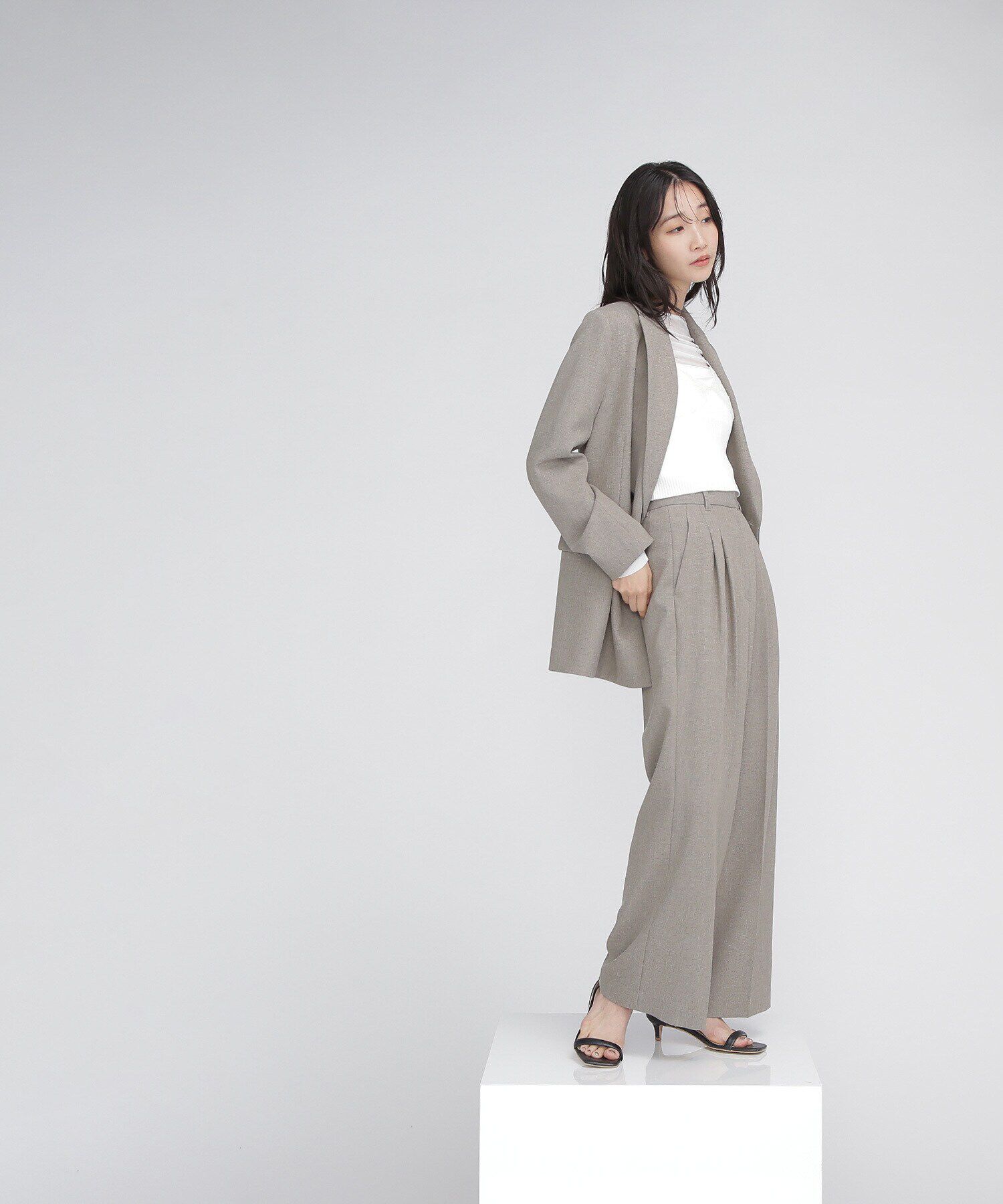  「タックワイドパンツ」|その他|