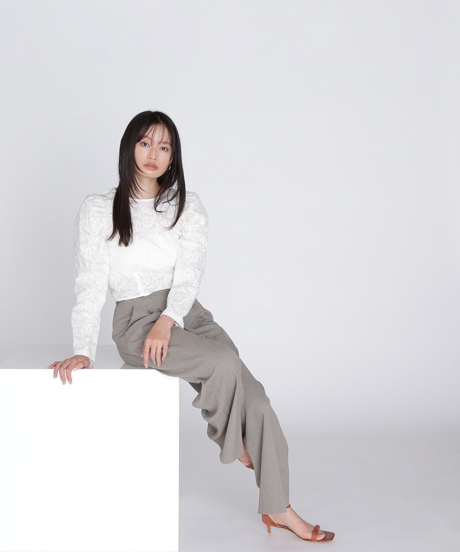  「タックワイドパンツ」|その他|