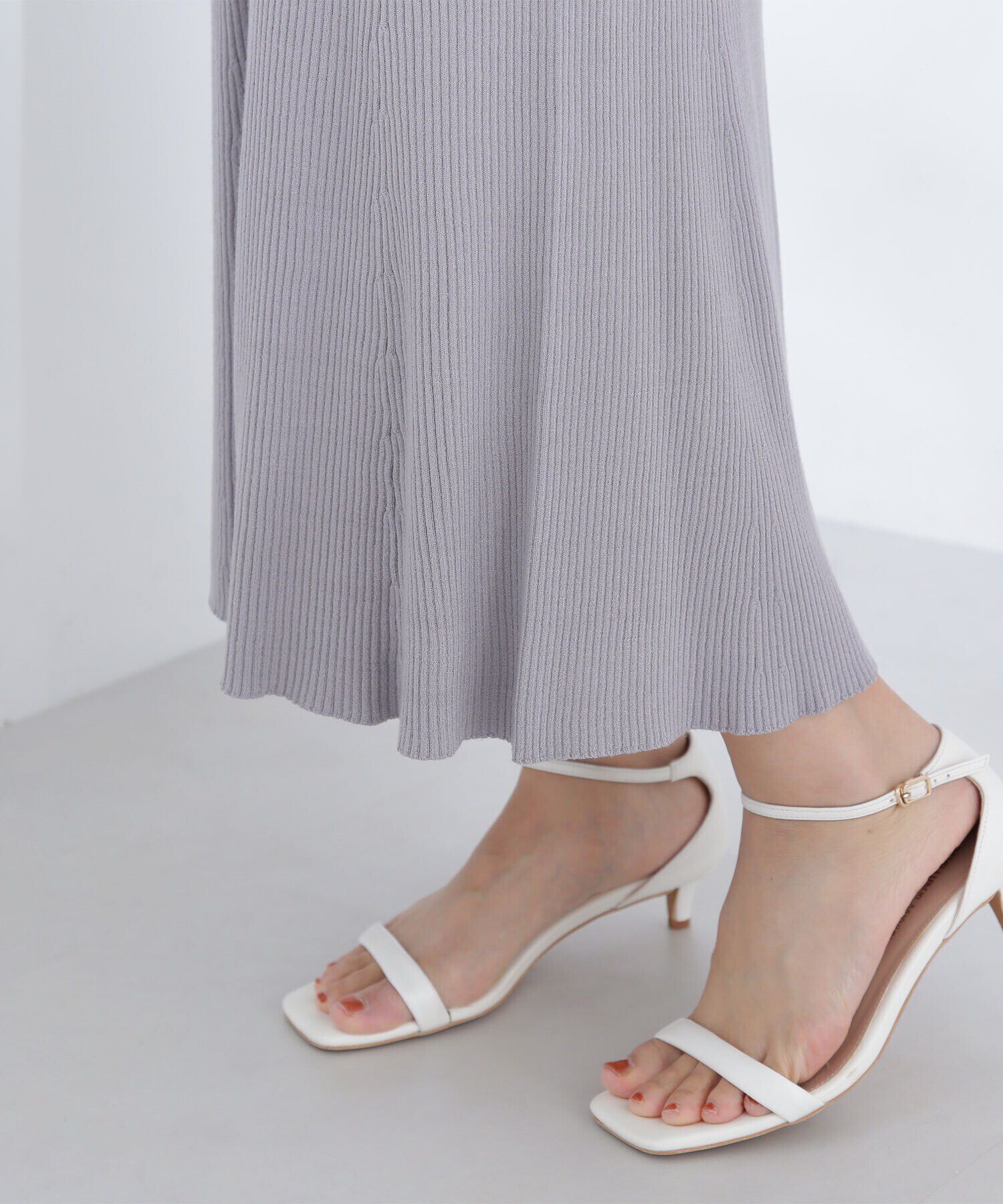  「バイカラーポケットニットワンピース」|ワンピース|