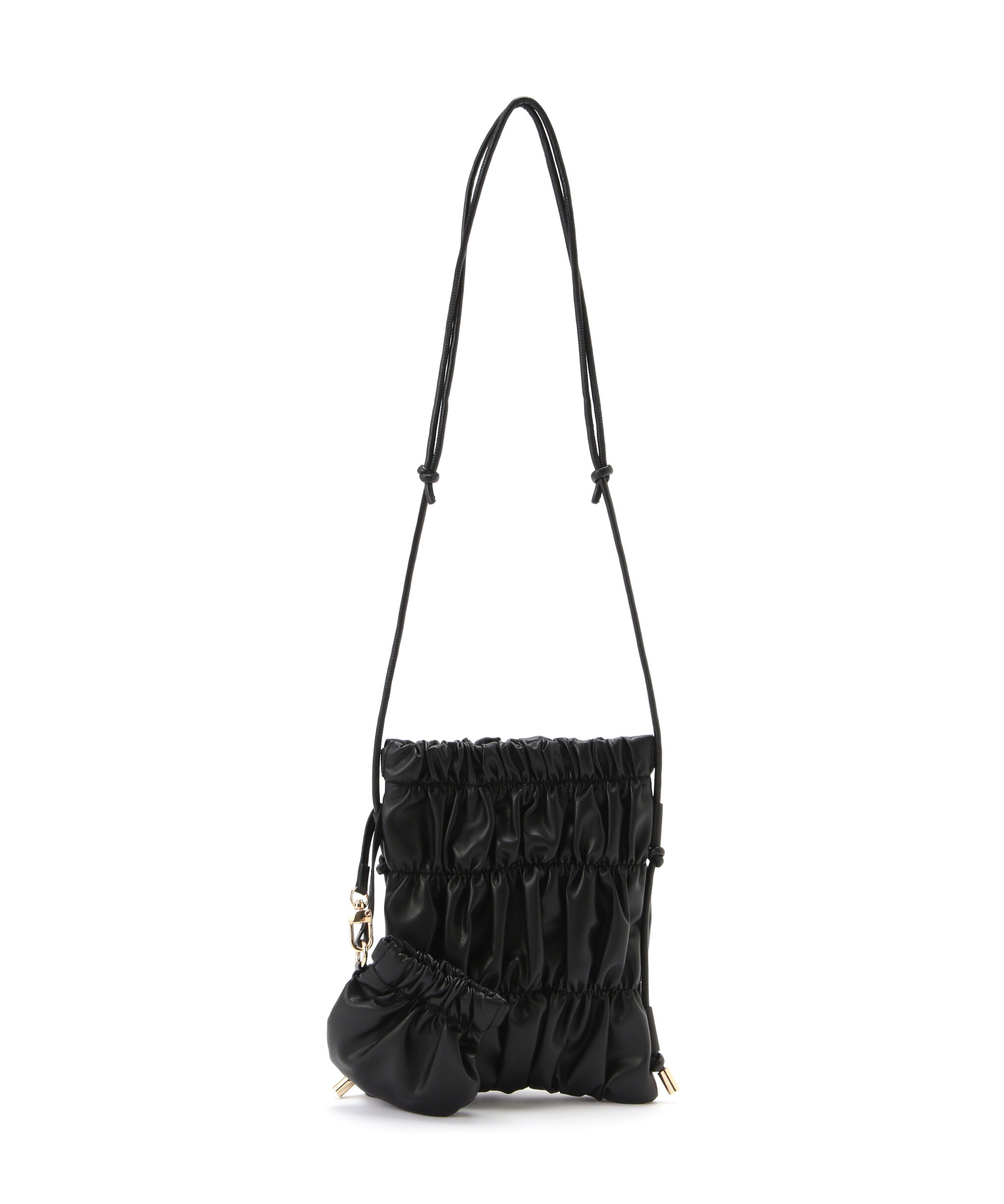  「シャーリングがまぐちショルダーバッグ」|ショルダー・メッセンジャー|