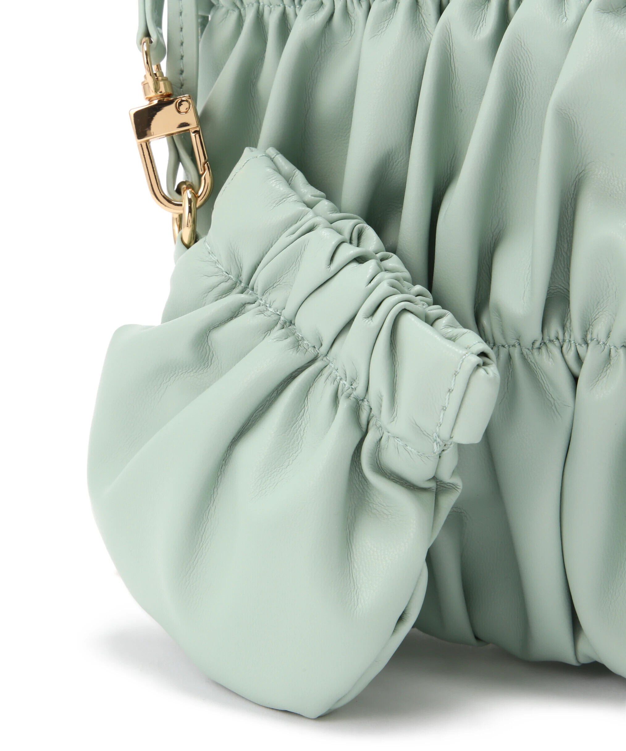  「シャーリングがまぐちショルダーバッグ」|ショルダー・メッセンジャー|