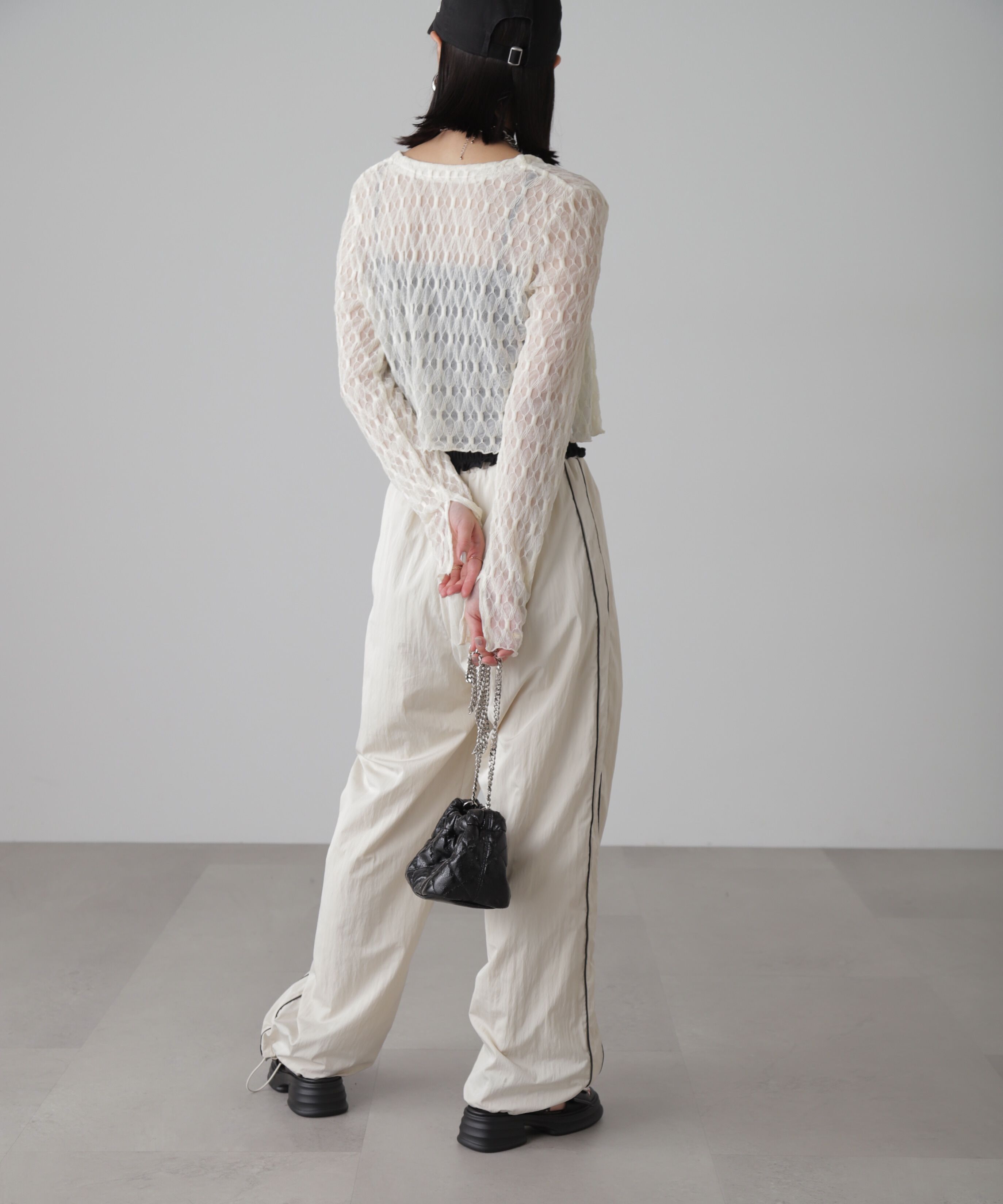  「シアーチュールカーディガン」|Tシャツ・カットソー|