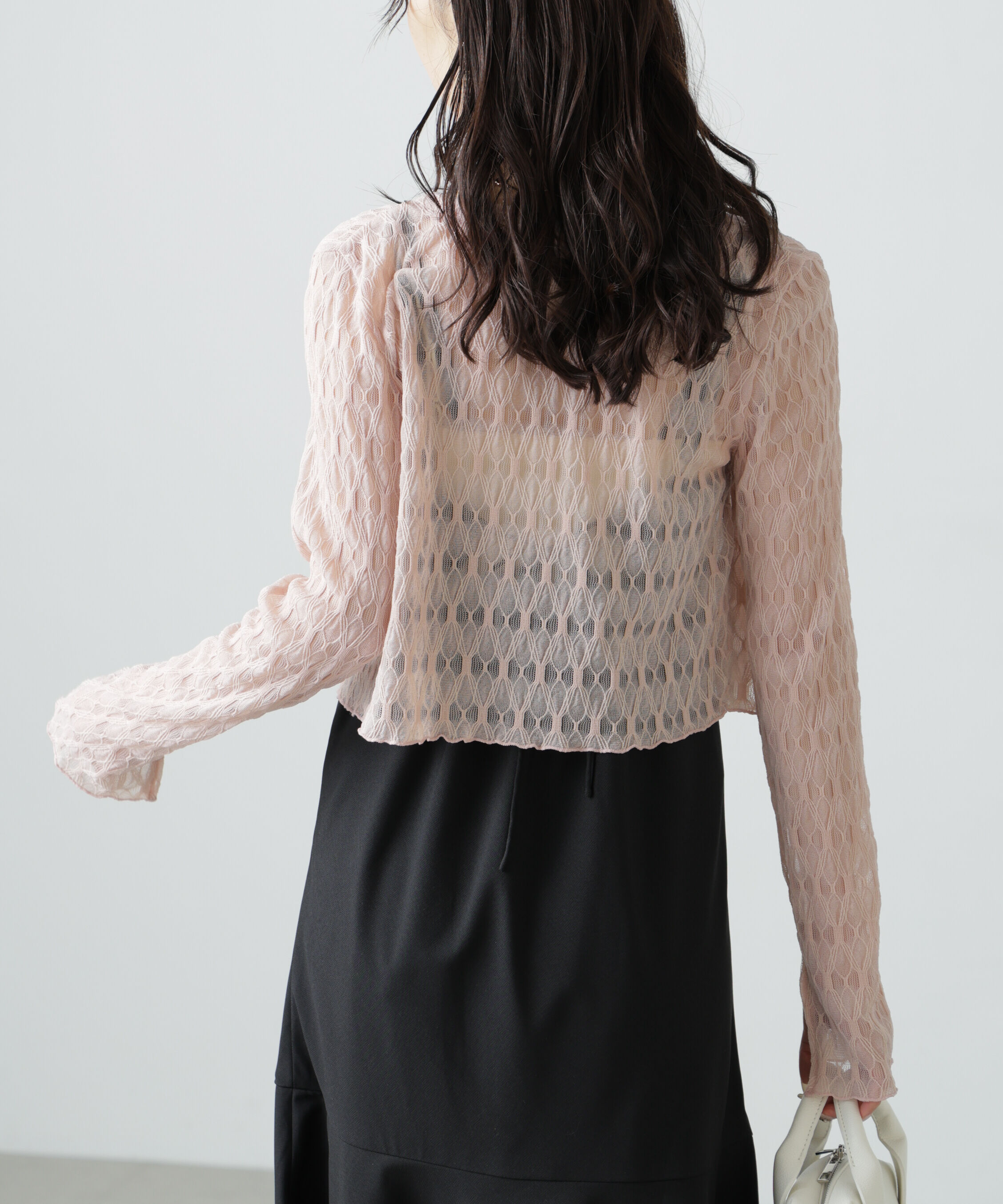  「シアーチュールカーディガン」|Tシャツ・カットソー|