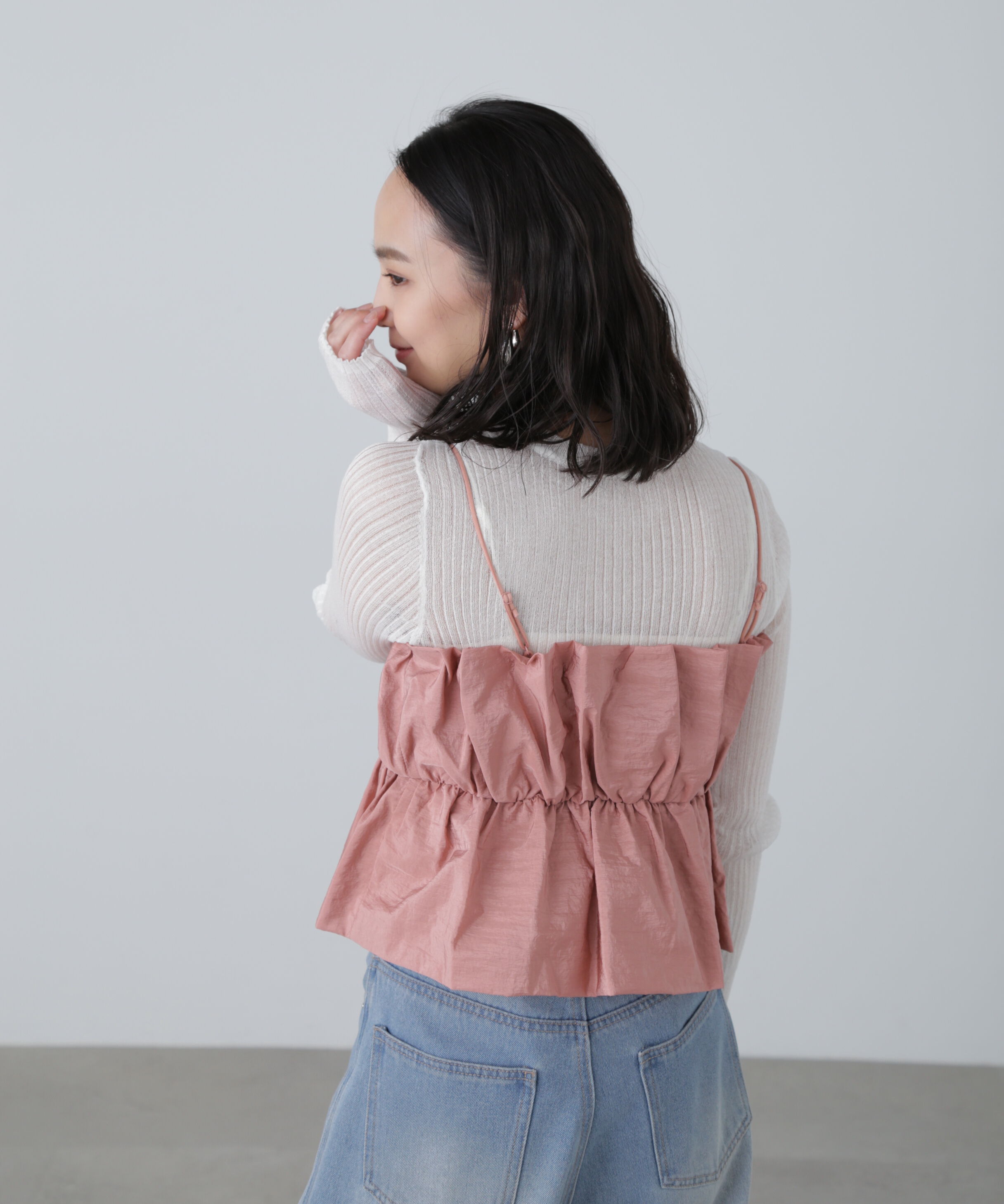  「シャイニーキャミソールビスチェ」|シャツ・ブラウス|