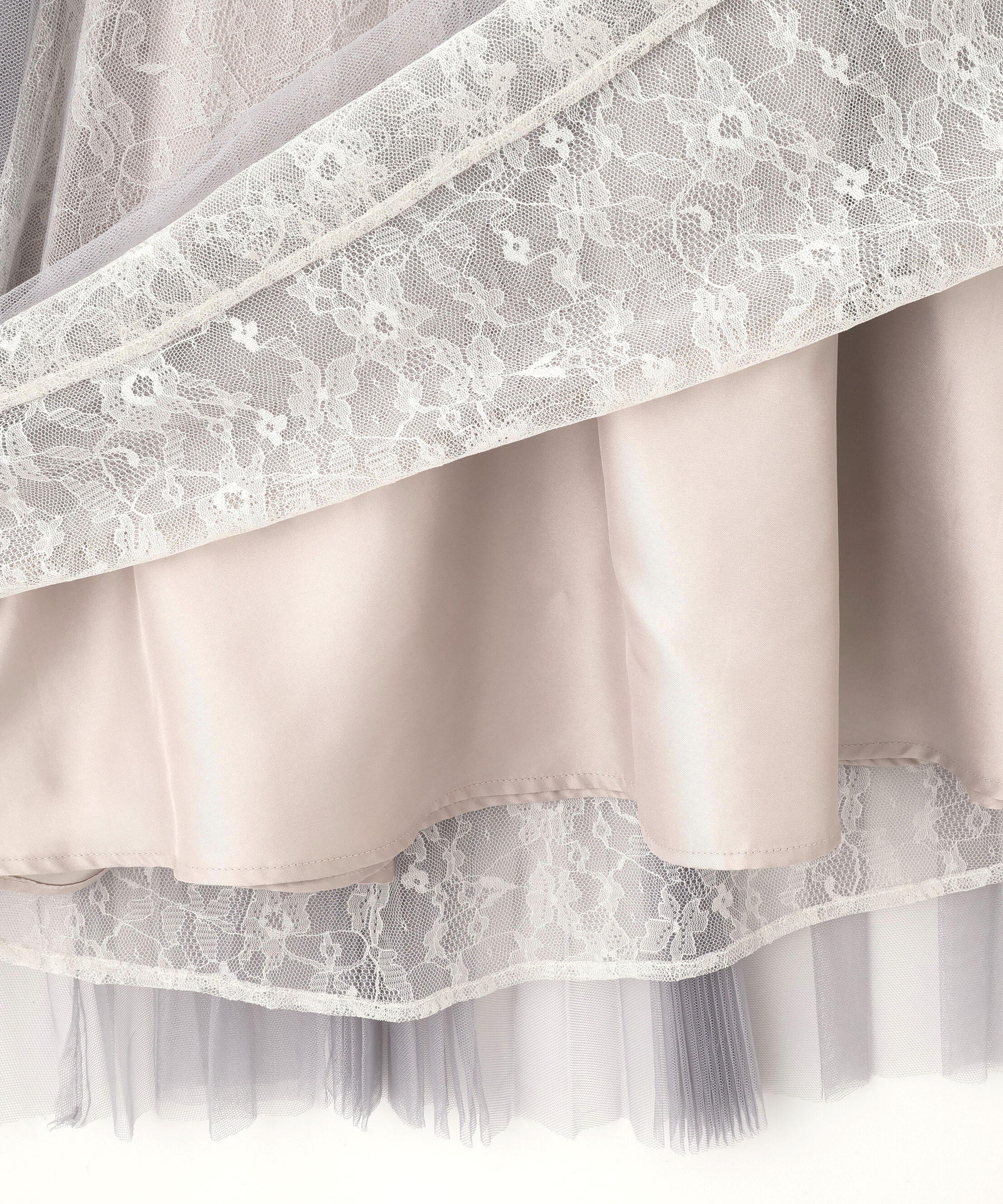  「配色パイピングレースワンピース」|ワンピース|