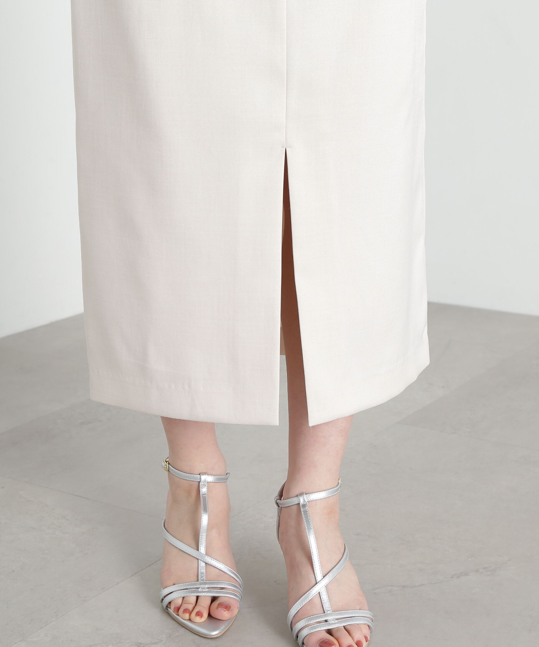 PROPORTION BODY DRESSING「ポケット付きナロースカート」|スカート|