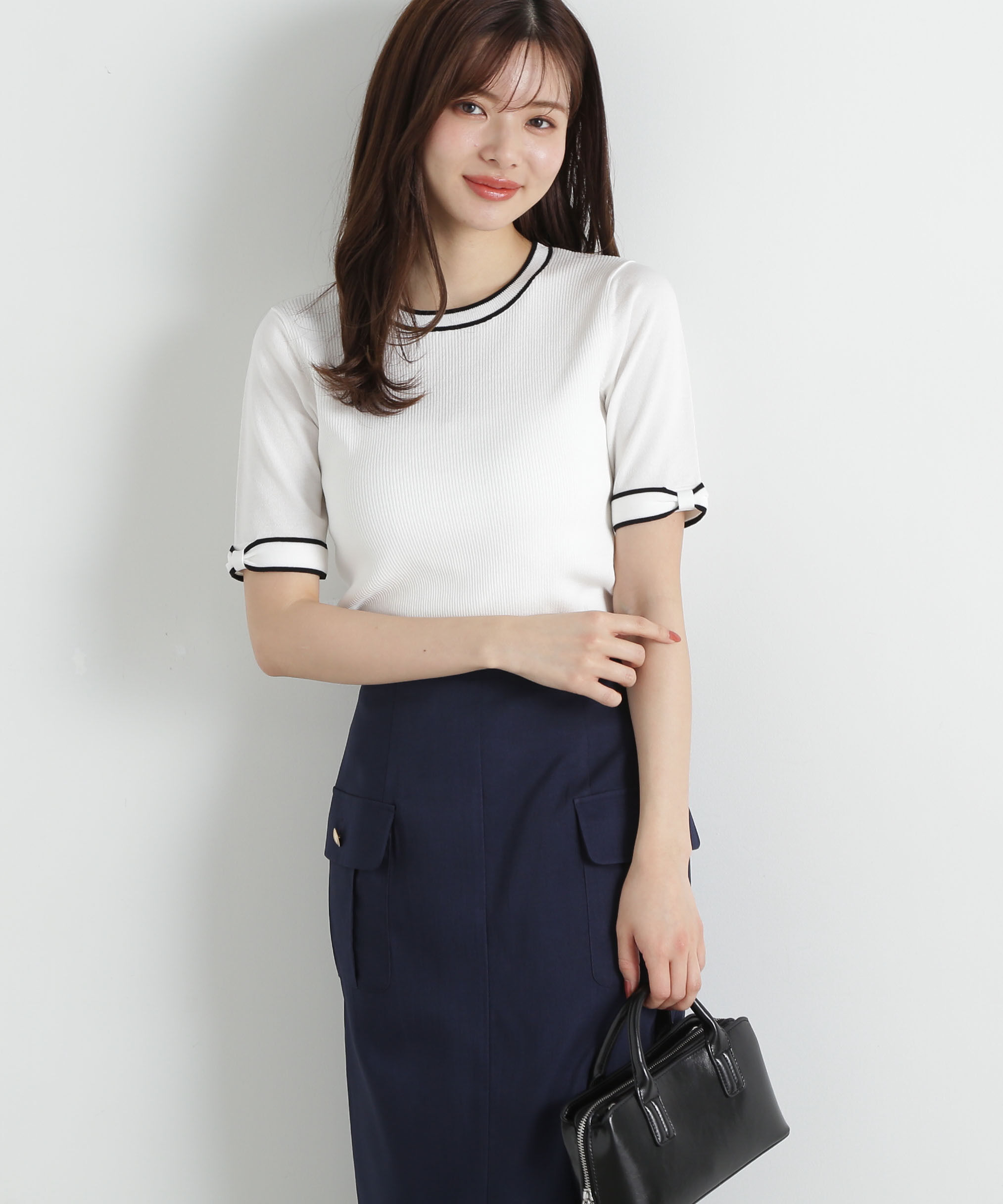 PROPORTION BODY DRESSING「ポケット付きナロースカート」|スカート|