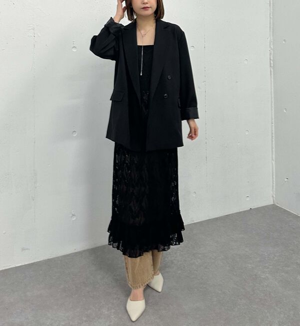 archives「レイヤードレースフリルキャミワンピース」|ワンピース|