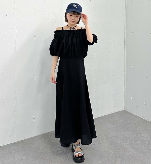 archives「マルチｗａｙオフショルブラウス&times;キャミワンピースＳＥＴ」|ワンピース|