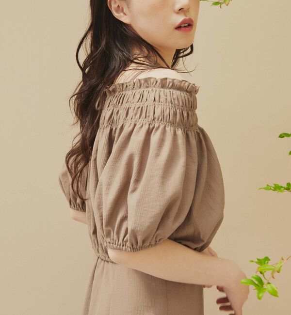 archives「マルチｗａｙオフショルブラウス&times;キャミワンピースＳＥＴ」|ワンピース|