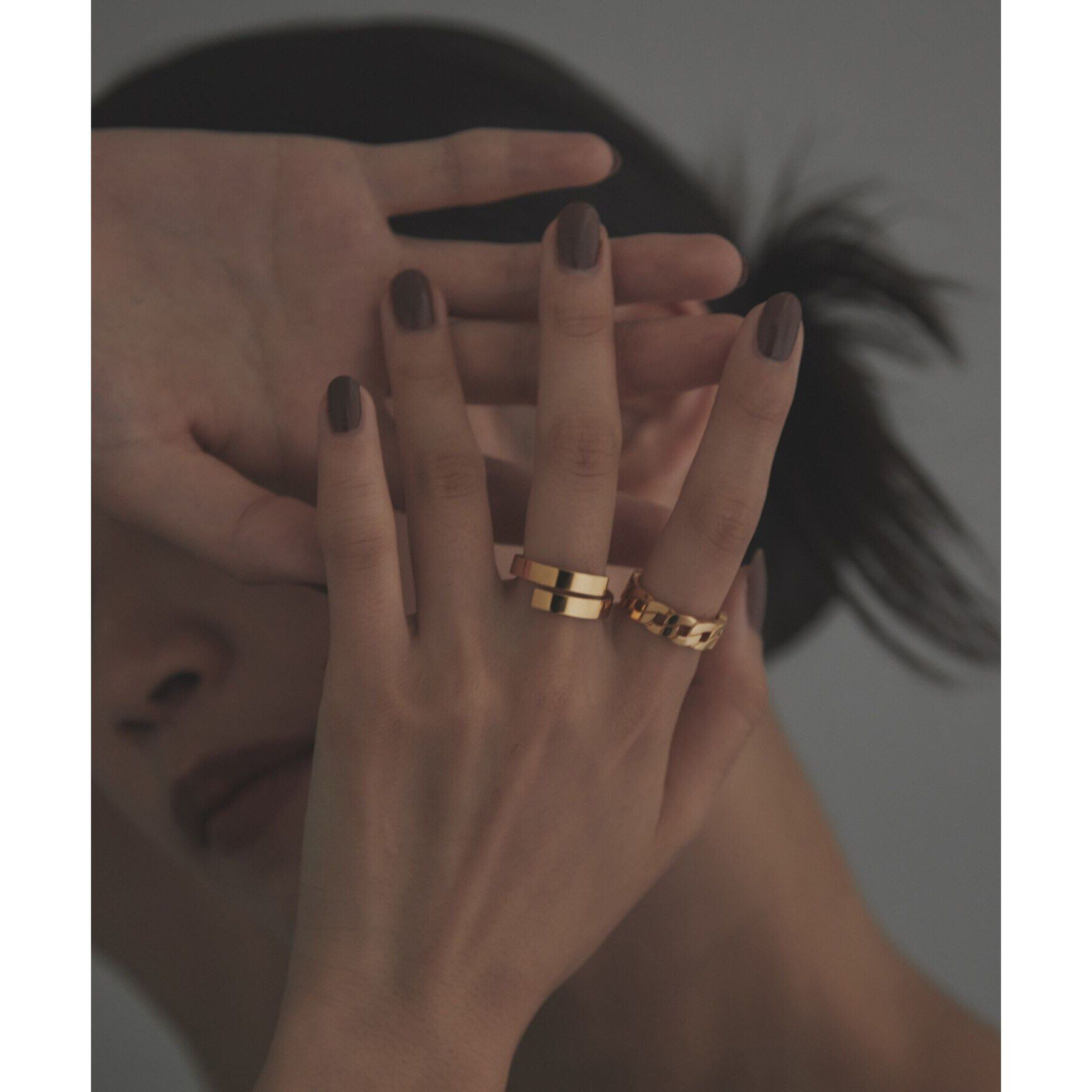 COCOSHNIK ONKITSCH「シルバー ラップバンドリング GP」|リング|