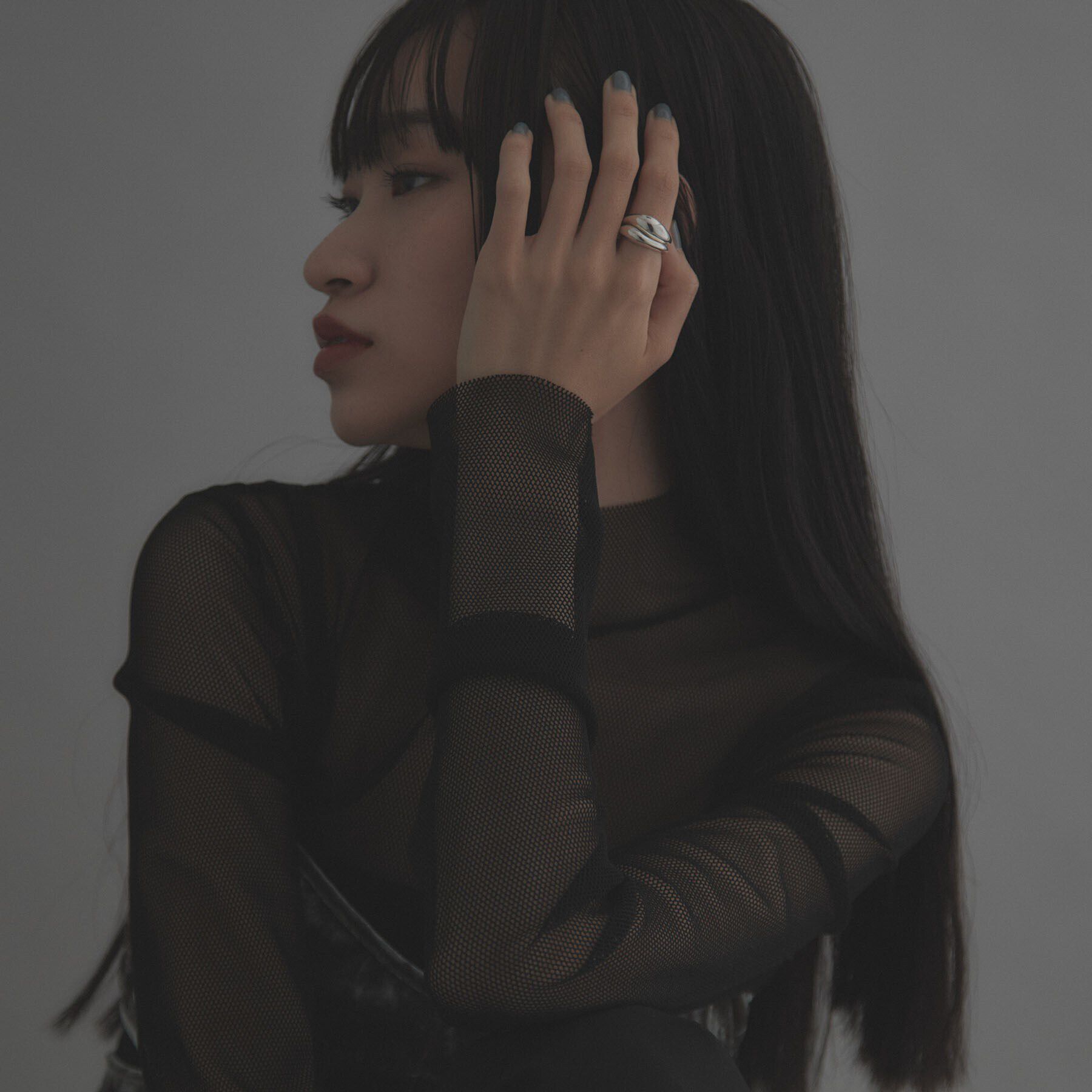 COCOSHNIK ONKITSCH「シルバー【サステナブル】ニュアンススタックリング」|リング|