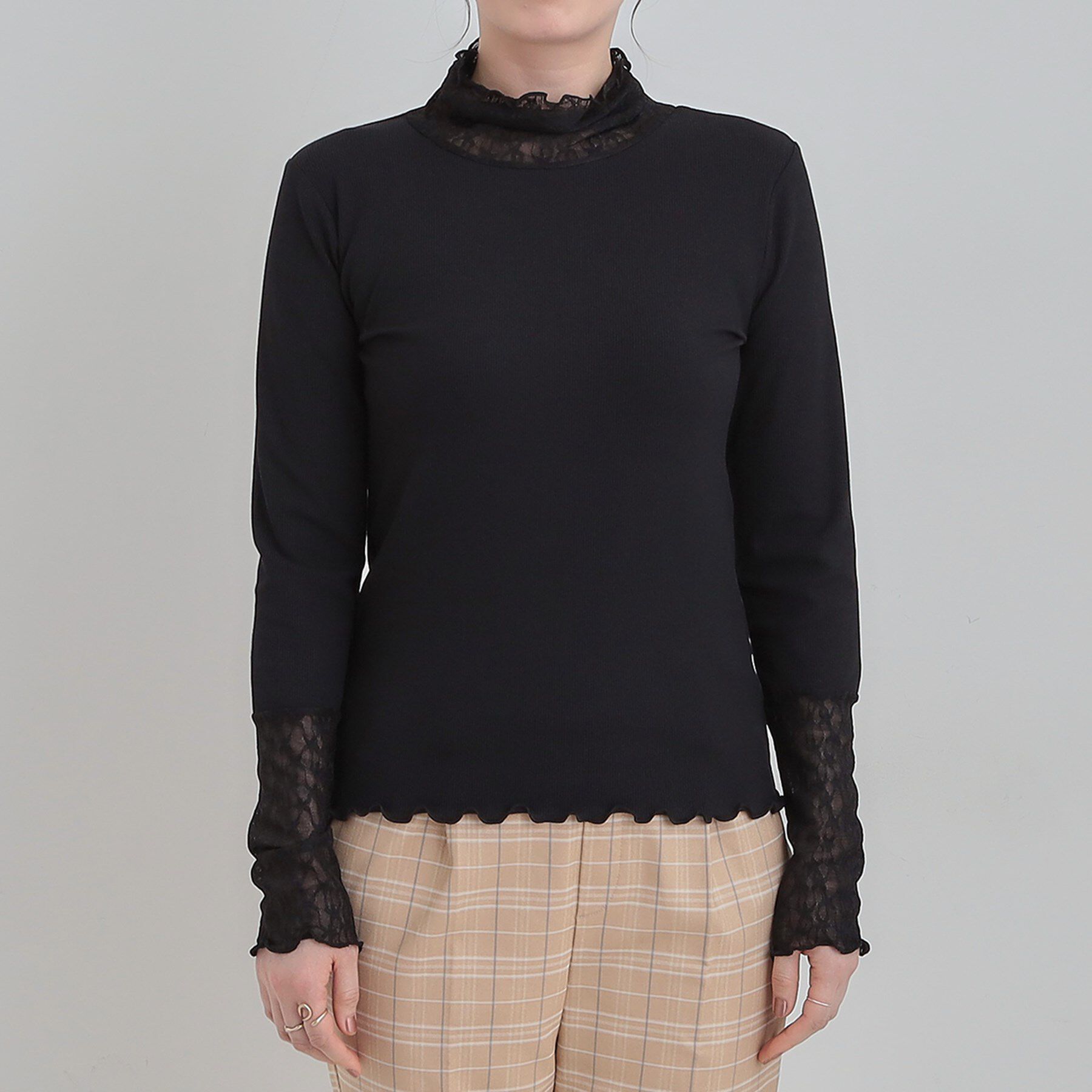 SHOO･LA･RUE「レース切り替えインナー」|Tシャツ・カットソー|