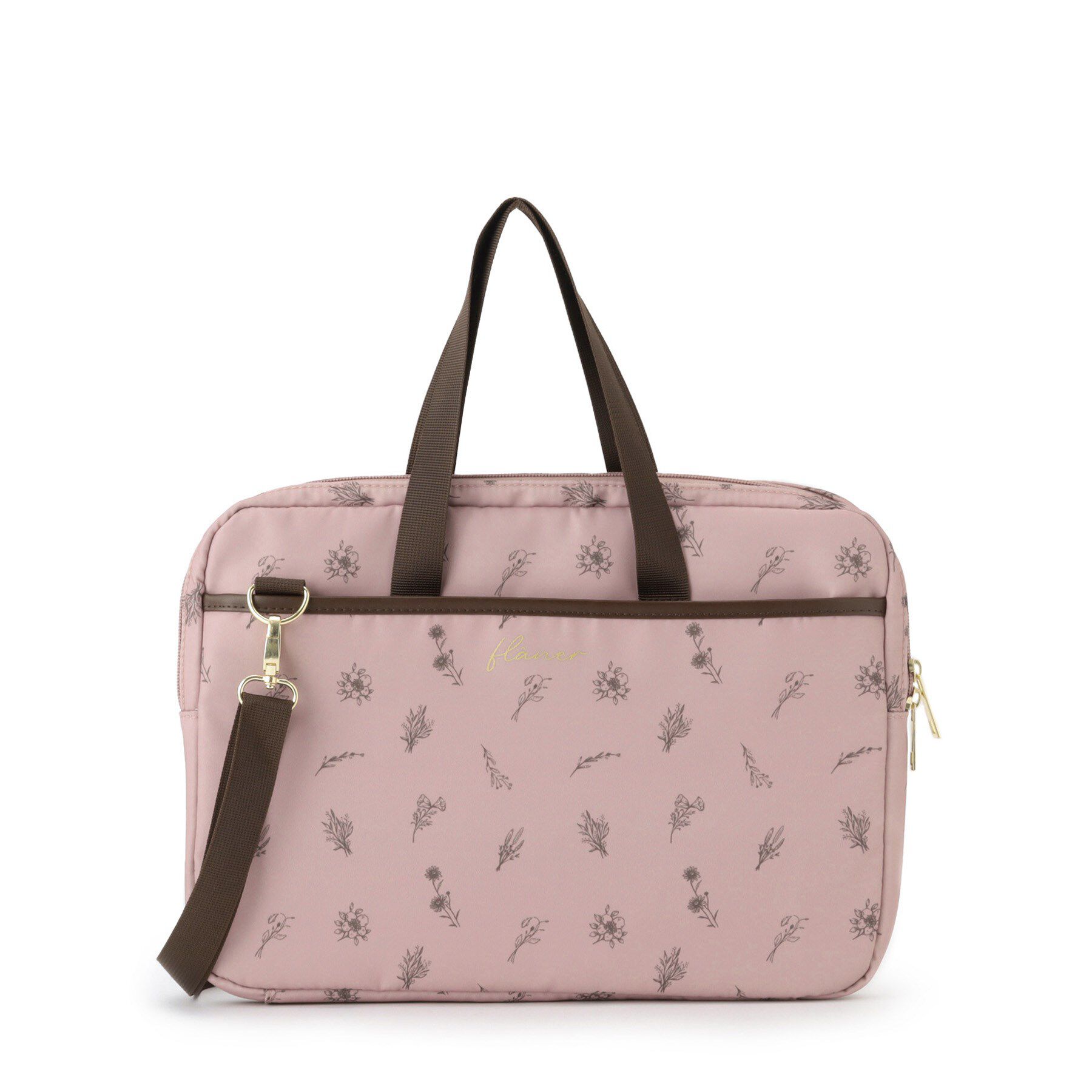 ITS&rsquo;DEMO「【3WAY／9ポケット／通勤】花柄PCトート」|トートバッグ|