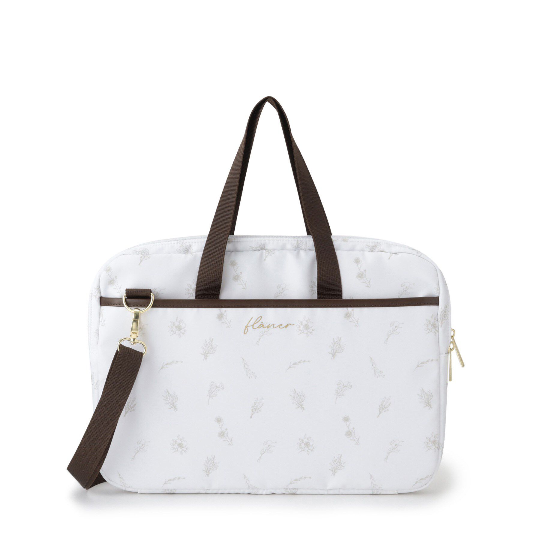 ITS&rsquo;DEMO「【3WAY／9ポケット／通勤】花柄PCトート」|トートバッグ|