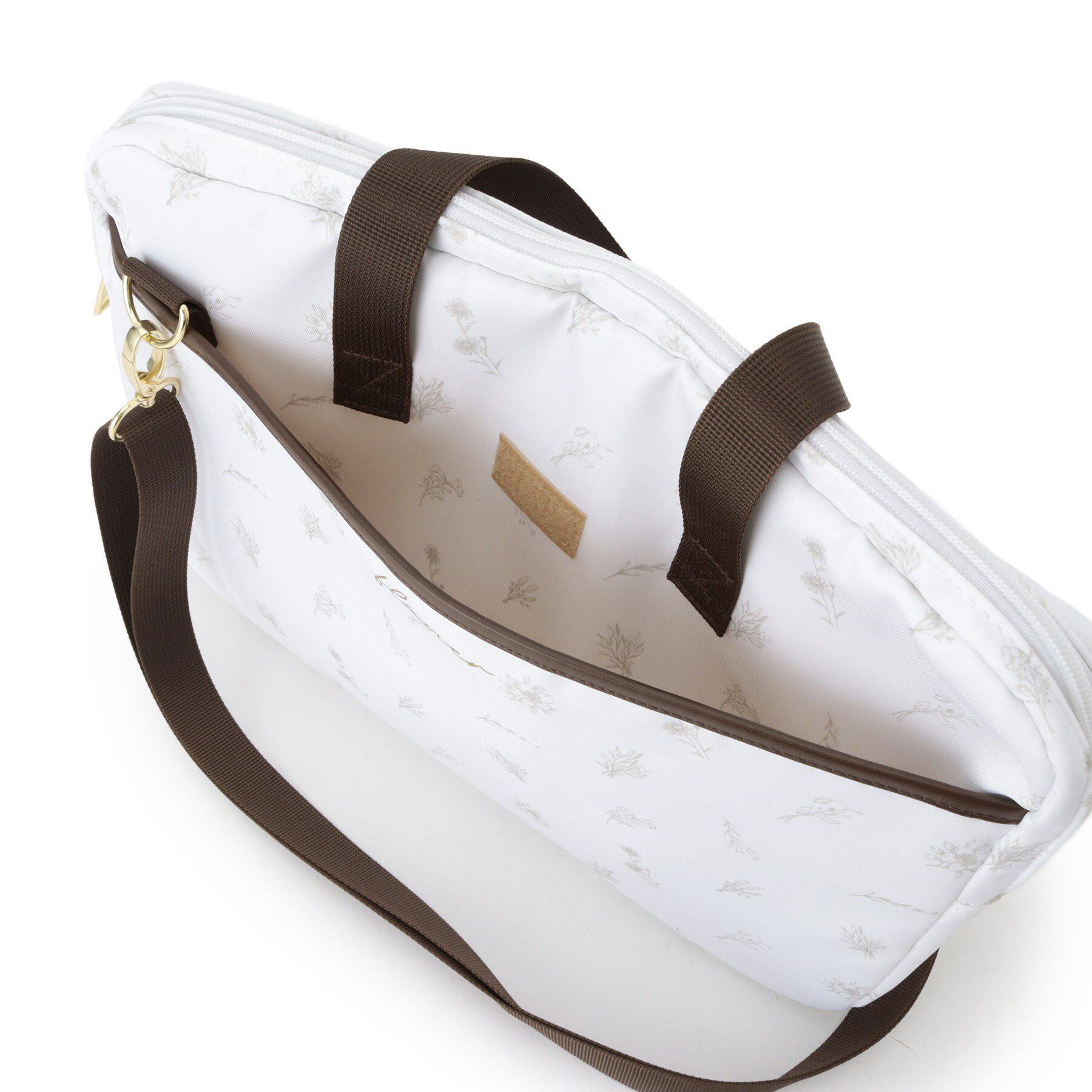 ITS&rsquo;DEMO「【3WAY／9ポケット／通勤】花柄PCトート」|トートバッグ|