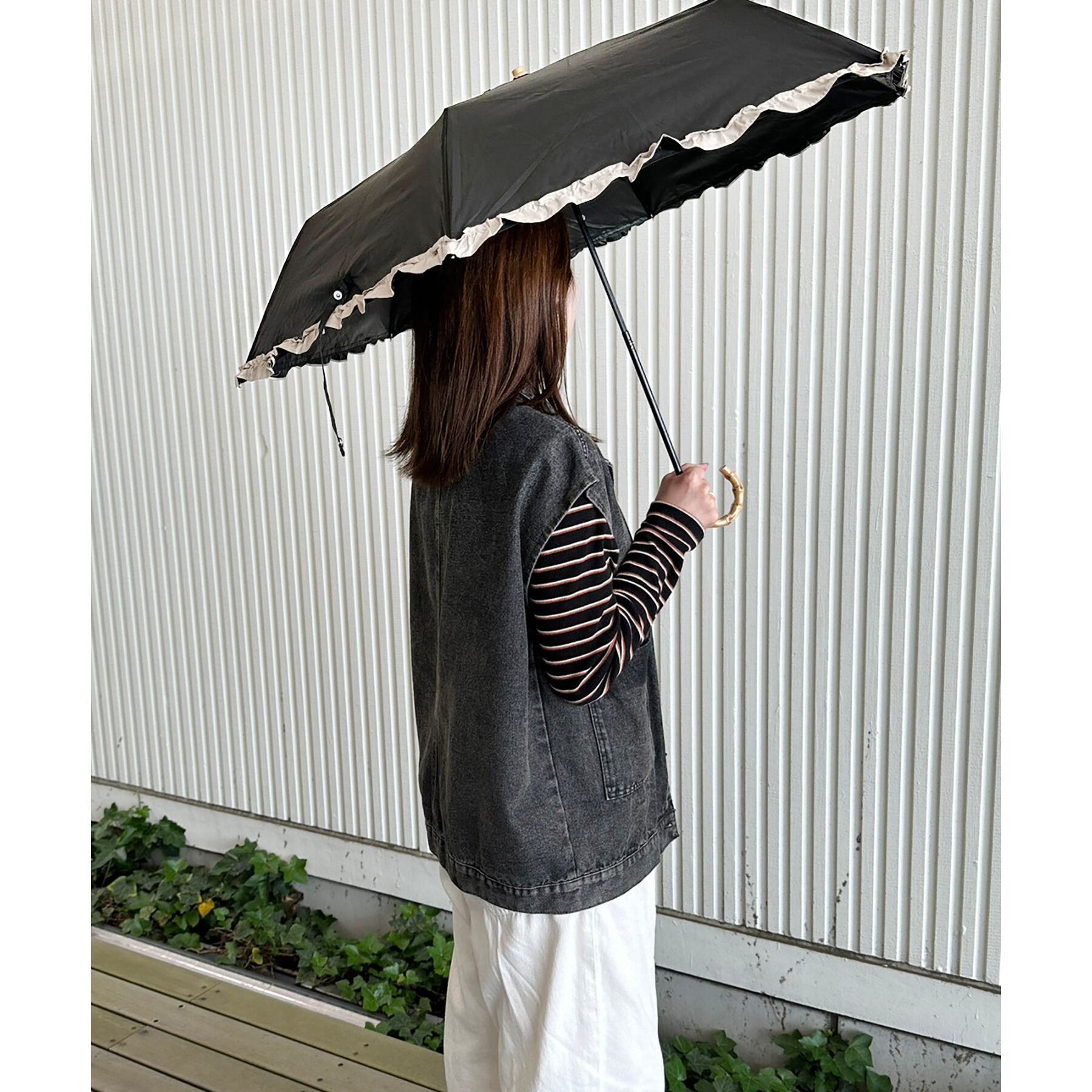 Ober Tashe「【紫外線遮蔽率99.9％以上/遮光率99.9％以上/晴雨兼用/日傘/折りたたみ傘/UVカット/熱中症」|傘|