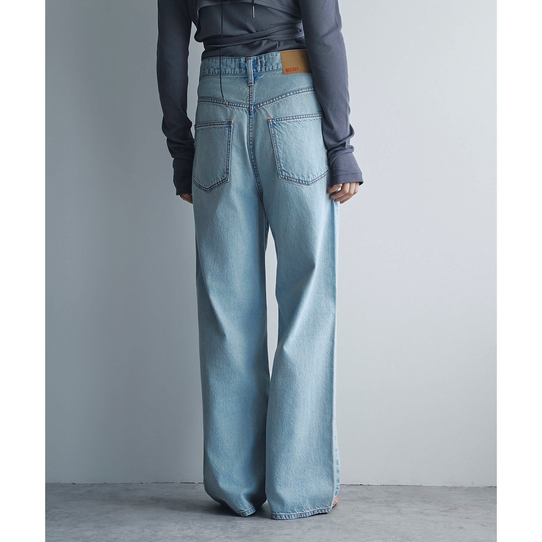 CODE A「NEEDBY heritage｜LUNA」|デニム|サックスブルー(09