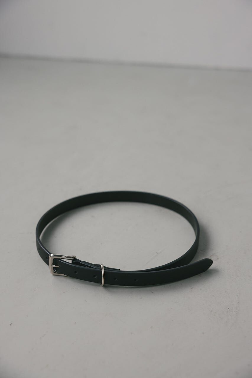 STYLEMIXER「スプリットレザーナローベルト」|ベルト|BLK