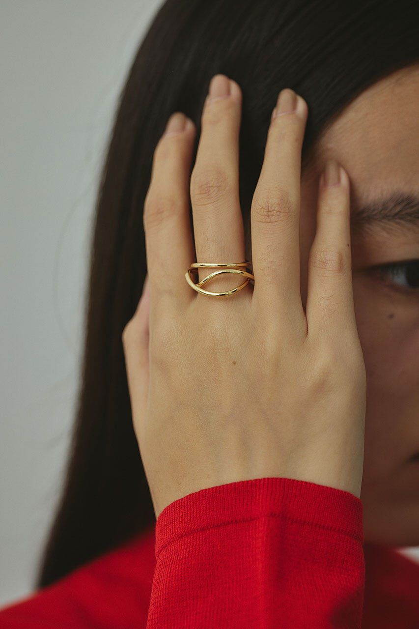 STYLEMIXER「ラインアートリング」|リング|GLD