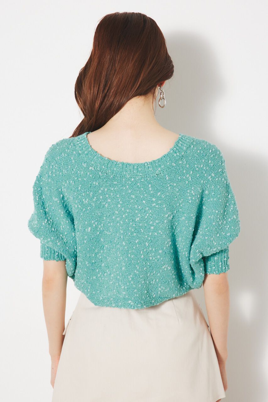 rienda「2WAYクロップドボレロKnit CD」|カーディガン|