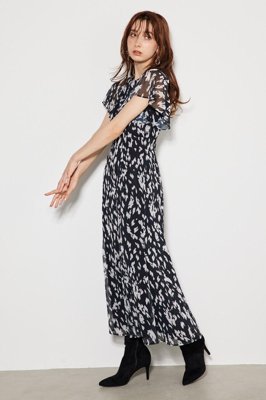 rienda「チェストスリットレオパードマーメイドOP」|ワンピース|