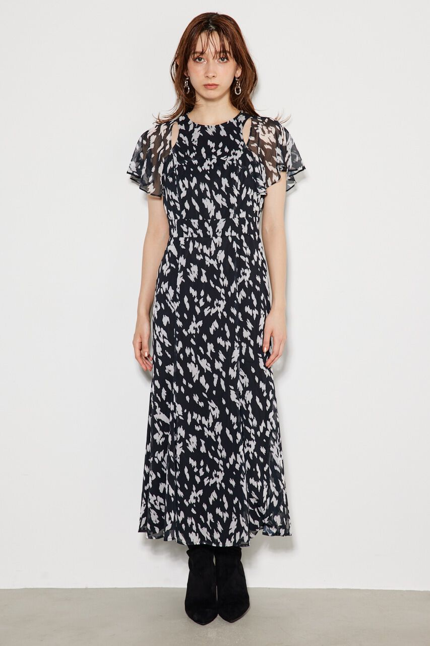 rienda「チェストスリットレオパードマーメイドOP」|ワンピース|