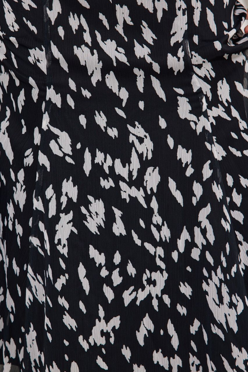 rienda「チェストスリットレオパードマーメイドOP」|ワンピース|