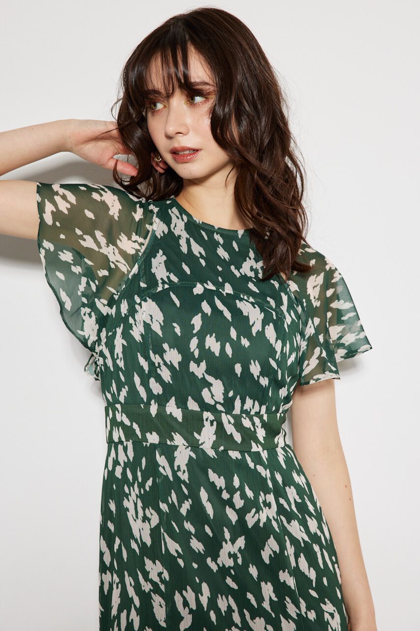 rienda「チェストスリットレオパードマーメイドOP」|ワンピース|