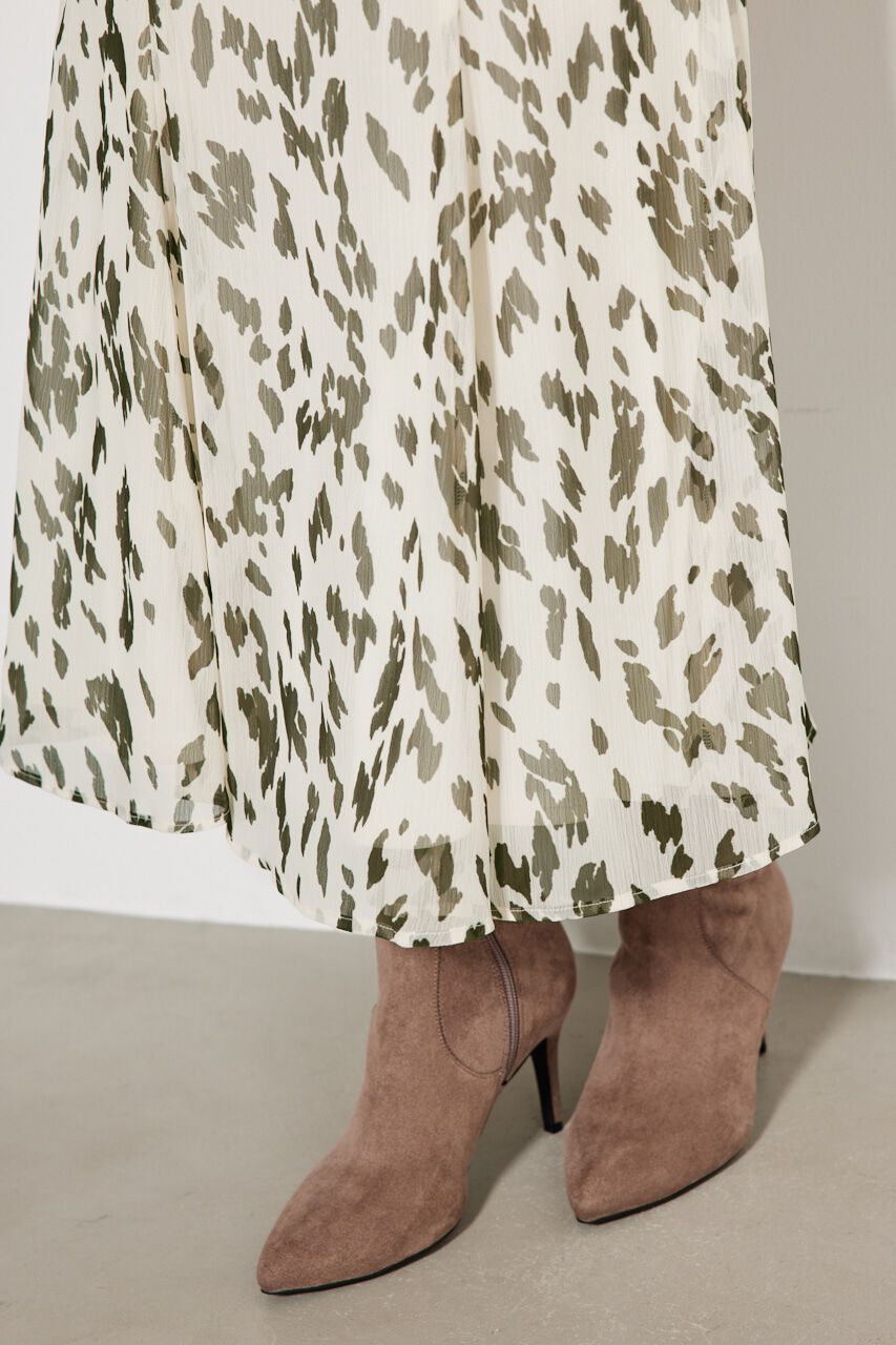 rienda「チェストスリットレオパードマーメイドOP」|ワンピース|