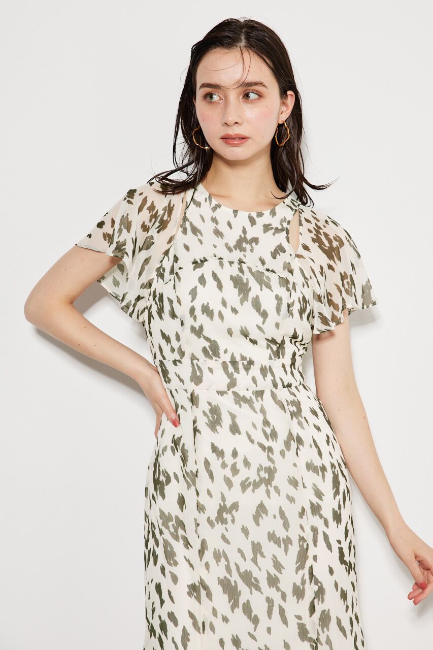 rienda「チェストスリットレオパードマーメイドOP」|ワンピース|