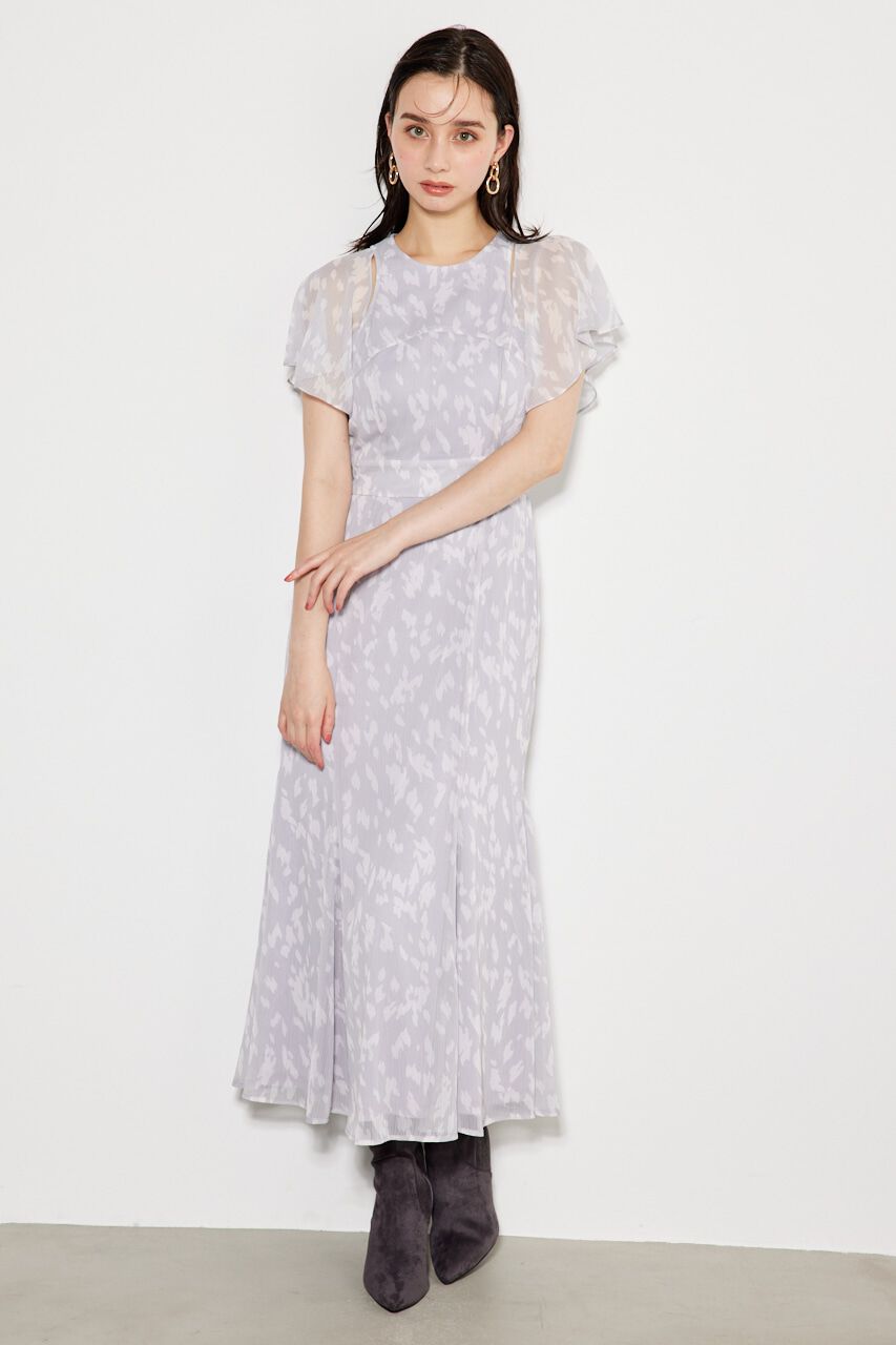 rienda「チェストスリットレオパードマーメイドOP」|ワンピース|