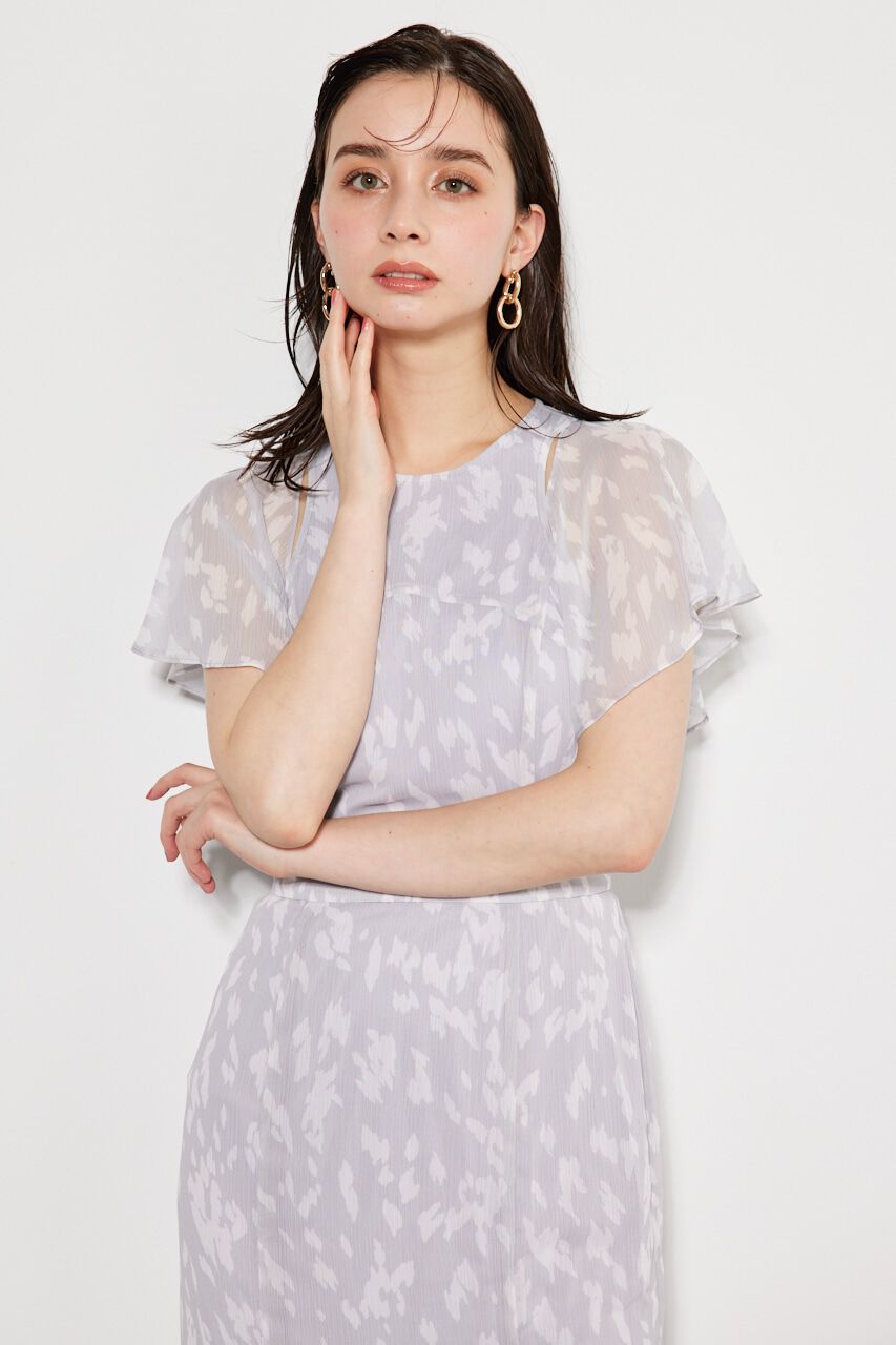 rienda「チェストスリットレオパードマーメイドOP」|ワンピース|