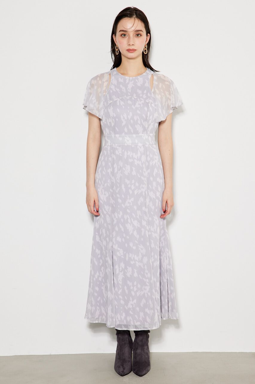 rienda「チェストスリットレオパードマーメイドOP」|ワンピース|