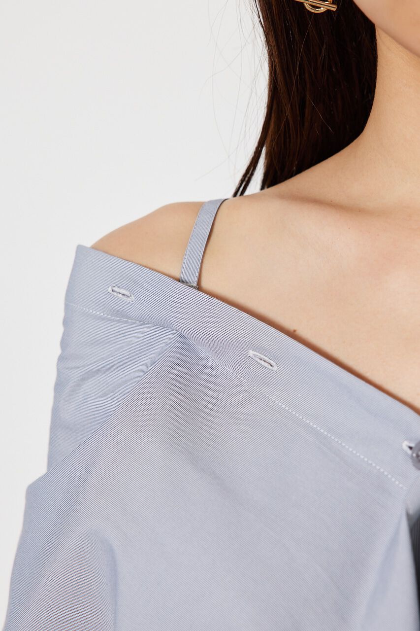 rienda「2wayチェーンオフショルBLS」|シャツ・ブラウス|