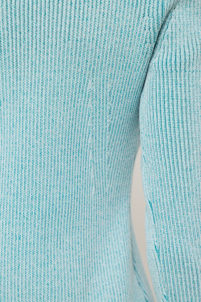 SLY「BI-COLOR RIB ショートワンピース」|ワンピース|