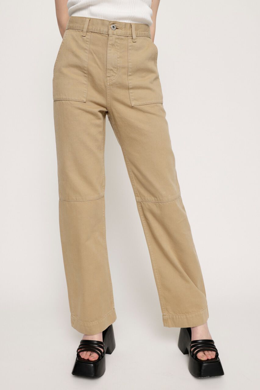 SLY「ワークワイドパンツ デニムパンツ ジーンズ」|デニム|