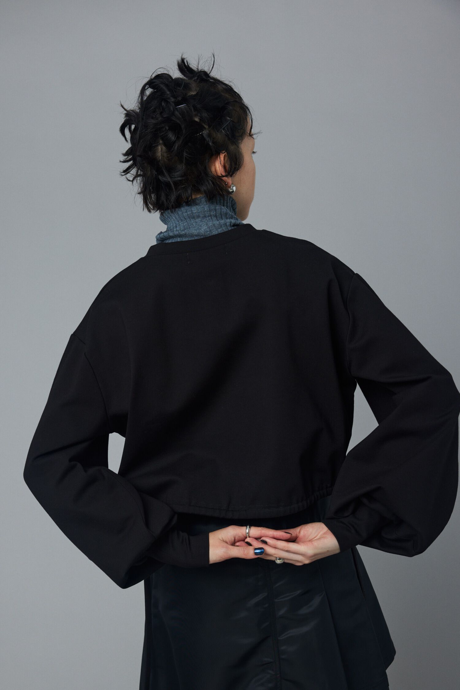 HeRIN.CYE「Short round hem tops」|Tシャツ・カットソー|