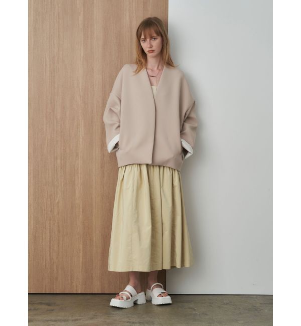 ELENDEEK「PANEL VOLUME GATHER SK」|スカート|