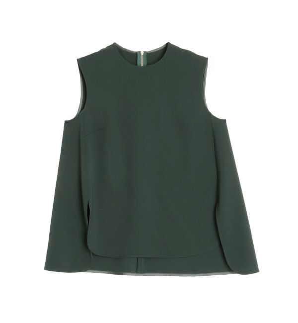 ELENDEEK「GEORGETTE ASYMMETRY TANK」|シャツ・ブラウス|